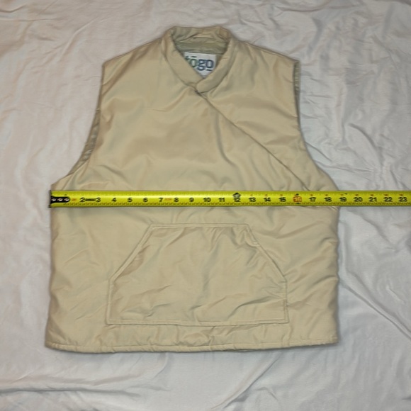 Y2K TOGO retro side zip puffer vest size medium - Picture 4 of 7